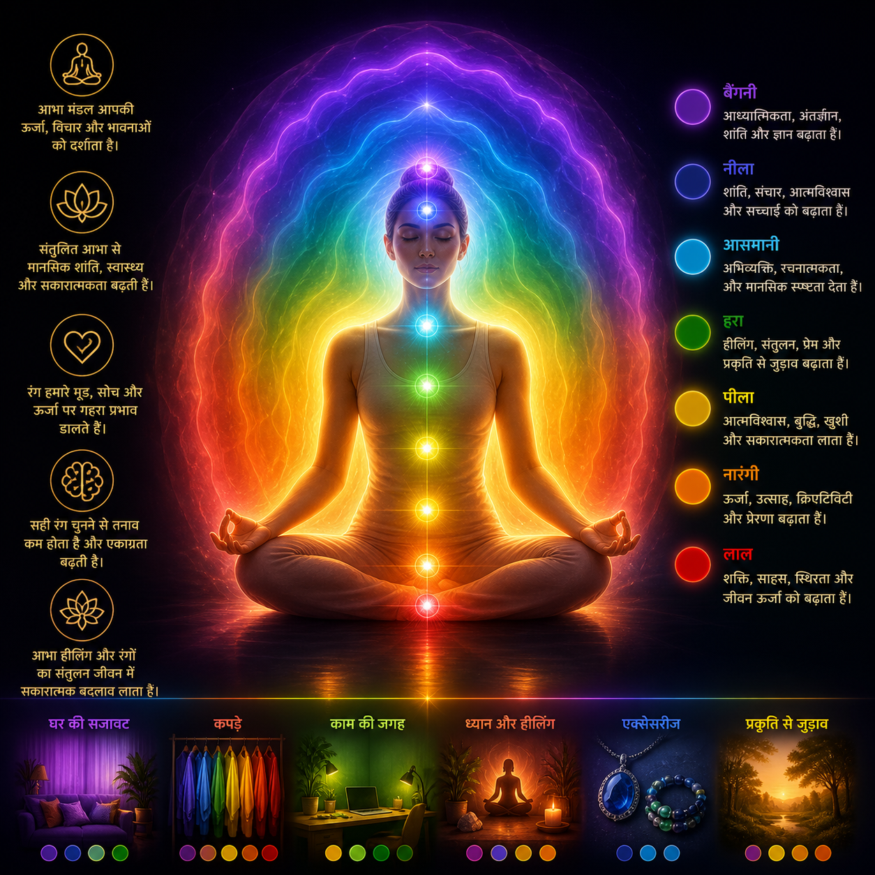 Aura Healing &amp; Color Psychology: Transform with NakshMarg